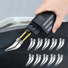 10pcs Welder Soldering Iron Tips Smooth Head Plastic Soldering Welding Tip