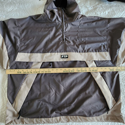 FTP FuckThePopulation Anorak Grey - Size L