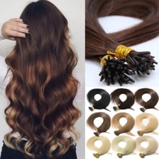 Pre Bonded Remy Stick I Tip Hair Micro Bead Nano Ring Human Hair Extensions 200G