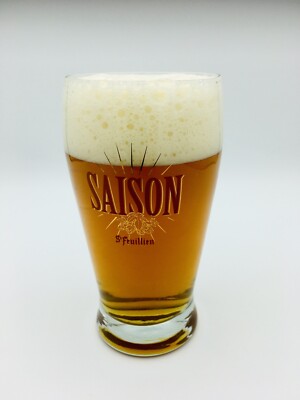 St Feuillien Saison 33cl Belgisches Bierglas Brandneu Craft Ale Bar