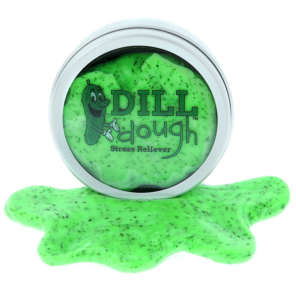 Dill Dough Stress Putty - Funny Pickle Gift - Gag Gifts Scented with Real Dill