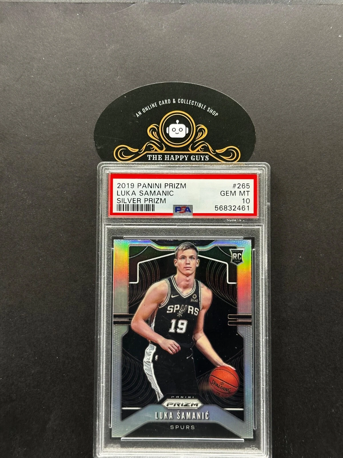 Luka Samanic trading card