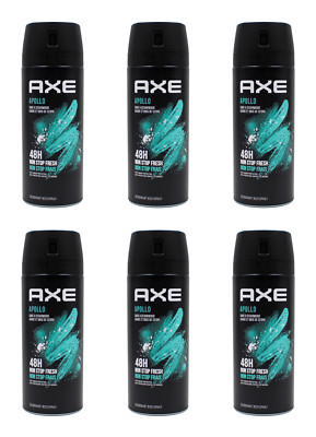 Axe Deospray Apollo Deodorant Bodyspray , 6x150ml EAN8720181114472