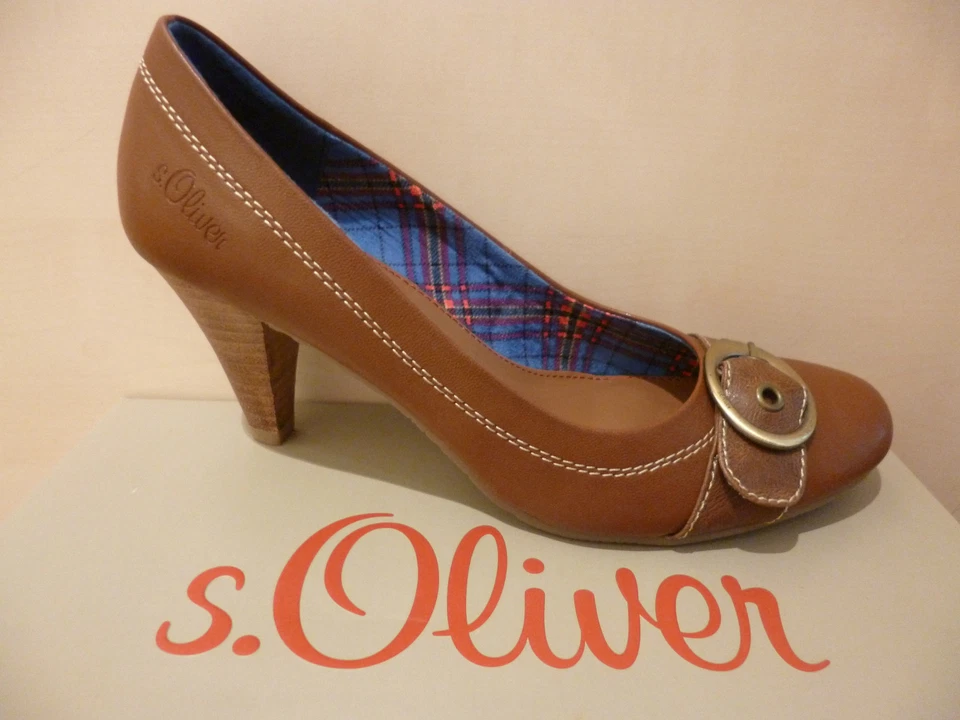 s.Oliver Pumps Slipper Halbschuhe braun NEU!! - Bild 1 von 4
