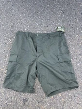Rothco Rip-Stop Shorts Military Olive Grab Cargo Shorts Large