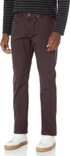 NWT $228 John Varvatos Men's J701 Regular Fit Denim In Chocolate Size:31 (A)
