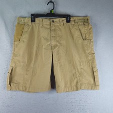 Carhartt Cargo Shorts Mens 44 Brown Tan Force Extreme Relaxed Fit Work Utility