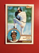 1983 Topps Denny Dennis Martinez #553 Baltimore Orioles