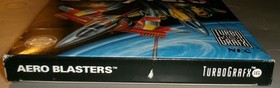 Aero Blasters TurboGrafx 16 complete in box