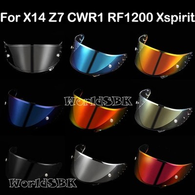 Helmvisier für SHOEI X-14 X14 Z-7 Z7 CWR-1 CWR1 NXR RF-1200 RF1200 X-Spirit II