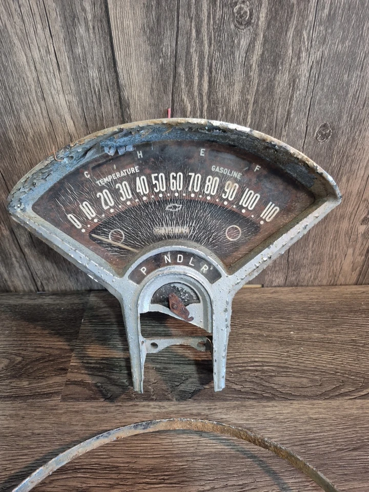 Chevrolet Bel Air 1955-1956 volante tablero central original clásico Foto 2 de 4