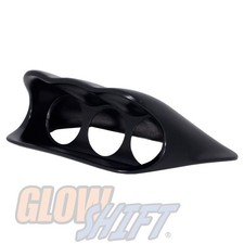 Used Glowshift 60mm Fiberglass Triple Dashboard Gauge Pod For 02-07 Subaru Wrx