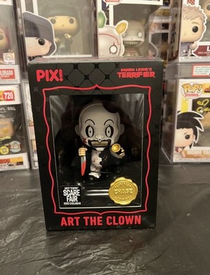 thrilljoy Pix! Terrifier Art the Clown Chase Hot Topic Scare Fair Excl 2025