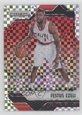 2016-17 Panini Prizm Retail Starburst Prizm Festus Ezeli #275 x6a