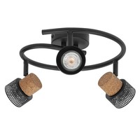 Osram Decor Spot Cork Spiral, 3 X 3,4W, 690Lm, Schwarz