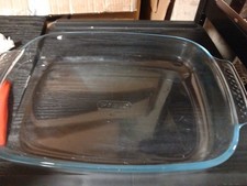 Vintage Glass Pyrex Baking Dish Made In France Casserole Dish Large