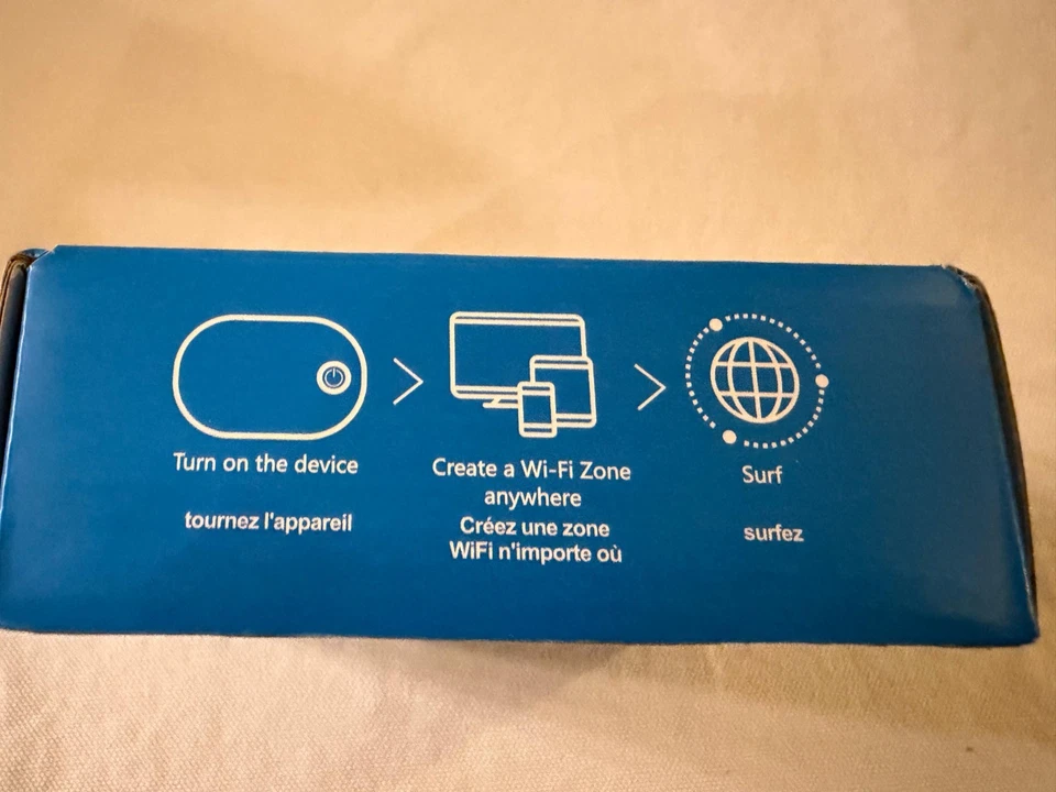 KuWfi Mobile WIFi Hotspot Router Unlocked Wireless Internet 4G LTE SIM Card Slot - Image 4 of 4