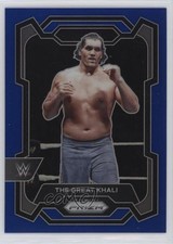2024 Panini Prizm WWE Blue Prizm 193/199 The Great Khali #164 0t2
