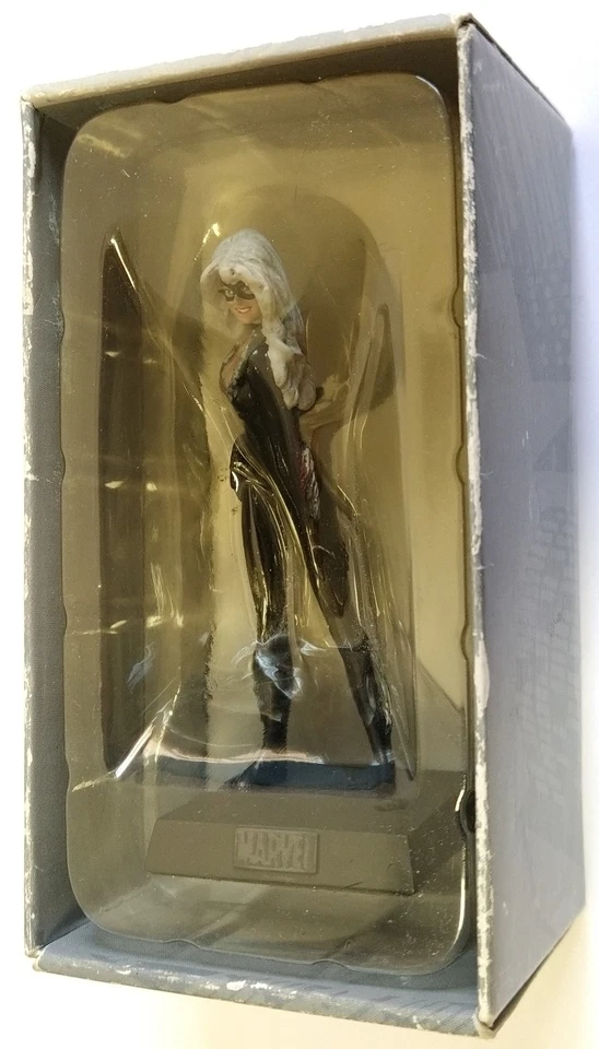 Figura clásica Marvel Eaglemoss gato negro figura de plomo sin cargador Foto 2 de 2