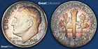 1962 TONED Roosevelt Dime Proof ANACS Soapbox PF 68 CAMEO PR68CAM Toning 10C
