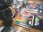 Star Wars Collectibles Lot Stamps Vader Mug Tumbler Mandalorian Watch R2-D2 💎🪎 — photo 2