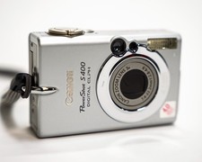 CANON POWERSHOT S 400 DIGITAL WORKING ELPH CAMERA 3X ZOOM - TESTED 