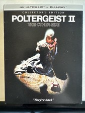 Poltergeist II: The Other Side (4k UHD Blu-Ray) Sealed New Horror With Slip