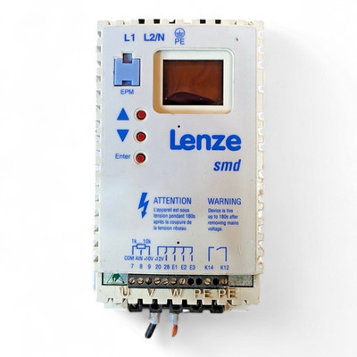 LENZE SMD TYP ESMD751X2SFA Wechselrichter, 0,75kW, 4,0 A ESMD751X2SFAXX1K15