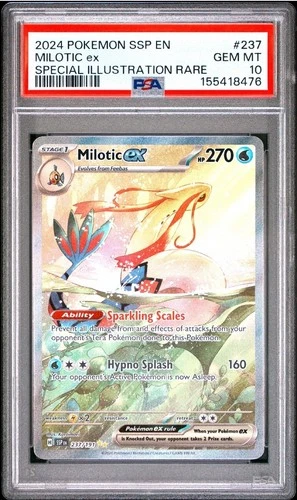 Milotic ex Special Illustration Rare Holo Sv08 Surging Sparks PSA 10 237/191