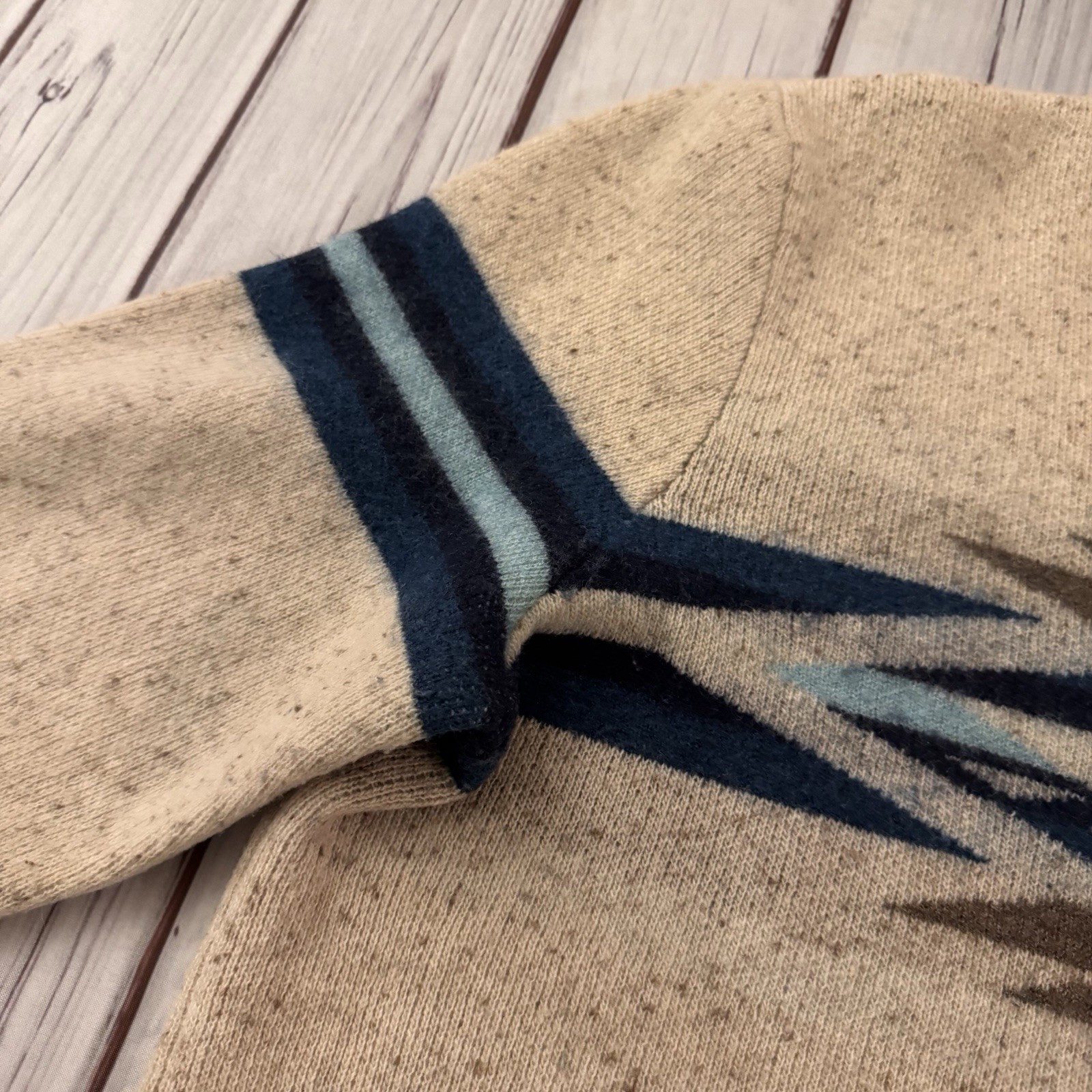 Pendleton Sweater XL Wool Blend Southwestern Azte… - image 3