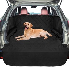 F-color SUV Cargo Liner for Dogs - Waterproof Pet Cargo Liner with Side Flaps...