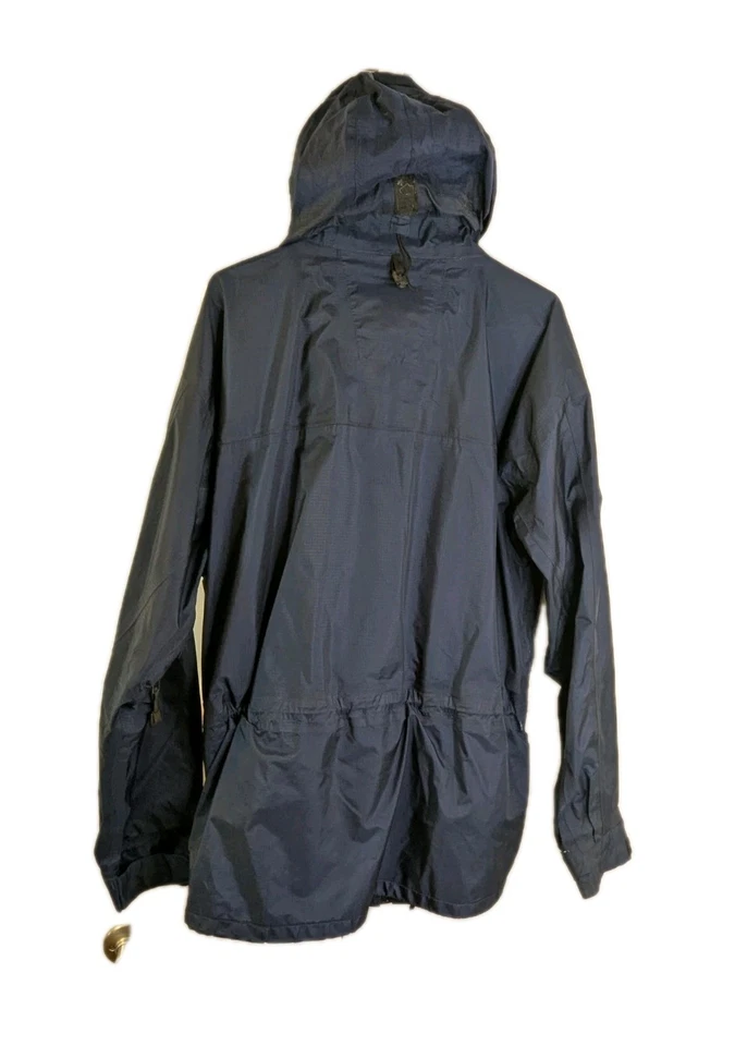 Sportif Outdoors, Chaqueta de Lluvia con Capucha para Hombre, Azul, Talla XL Foto 4 de 4