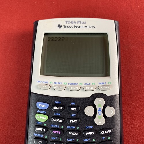 Texas Instruments TI-84 Plus Graphics Calculator - Black - TESTED/WORKING - Picture 2 of 10