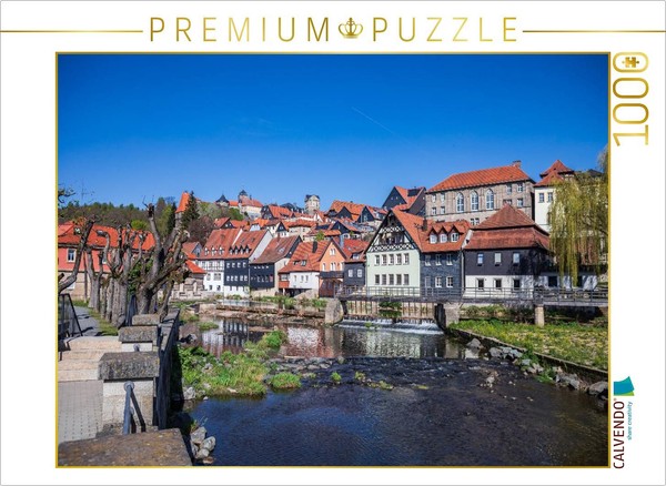 Calvendo Puzzle On The Banks Of The HaßLach | 1000 Pieces, Finished Size 25.2 ×-image