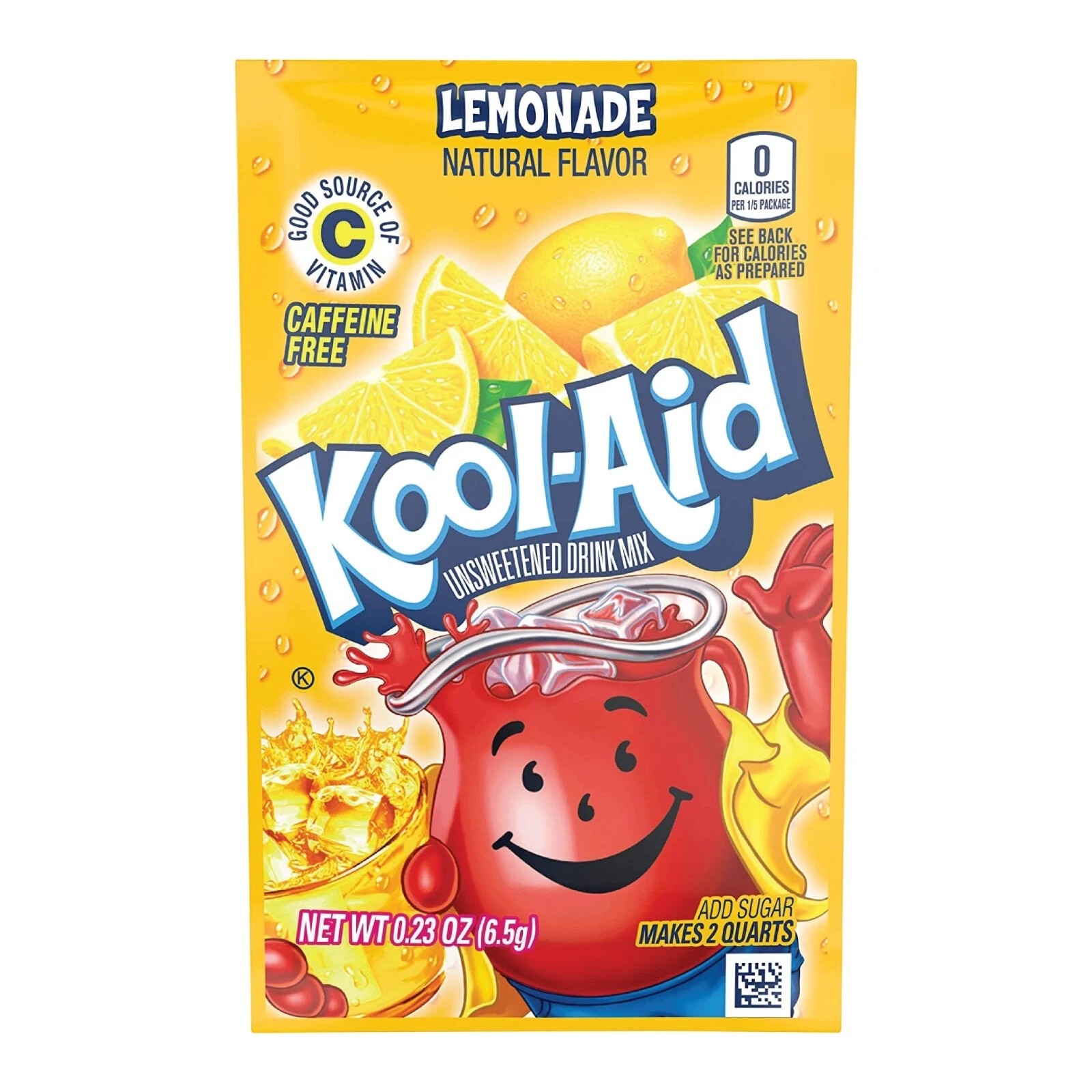 Kool-Aid Unsweetened Drink Mix - Lemonade - 48 packets 