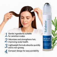 Be Bodywise Hair Growth Serum Roll-On 25ml - 3 Rosemary, Reduces Hair Fall