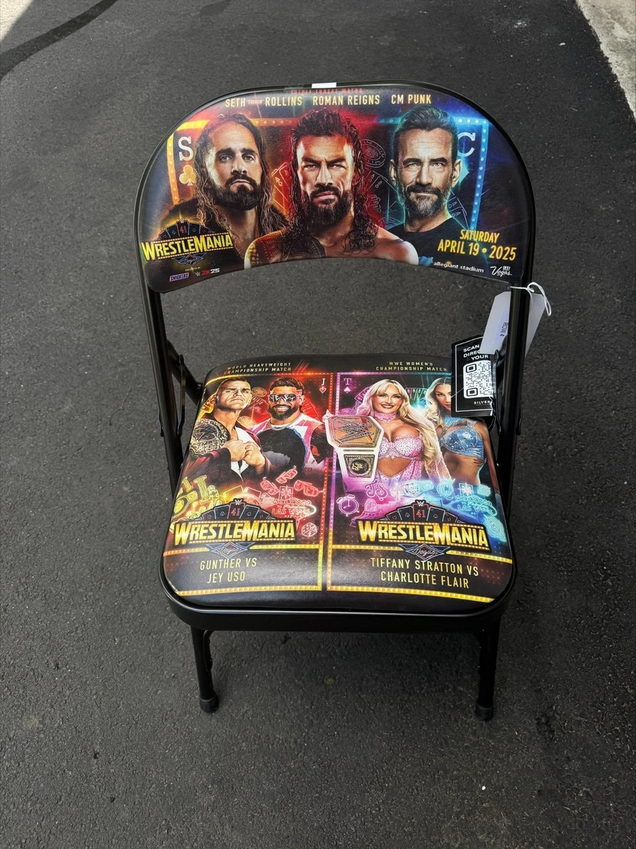 Wrestlemania Chair for sale | eBay