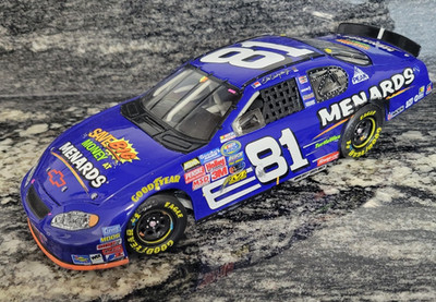 DALE EARNHARDT Jr. #81 MENARDS 2004 Monte Carlo BRISTOL WIN VERSION Action 1:24