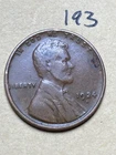 1924-D LINCOLN WHEAT CENT, "FINE" CONDITION, Low Mintage DATE, #193