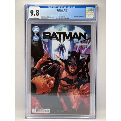 BATMAN #109. High-Grade 9.8 CGC. Ghost-Maker back-up Story. Gotham. Dark Knight