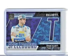 Chase Elliott 2025 Donruss NASCAR Spellbound "T" Carolina Blue Ice #45/99
