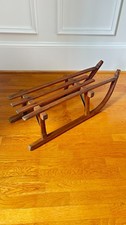 Vintage Wooden Sled / Toboggan