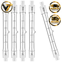 Halogen Leuchtmittel R7S 118Mm 300W 230V Dimmbare Halogenbirne 5Er Pack