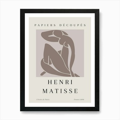 Henri Matisse 6 Art Print Framed Wall Art Poster Canvas Print Picture