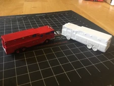 N SCALE  MACK CF FDNY STYLE HEAVY RESCUE FIRE ENGINE TRUCK  3D  UNPAINTED