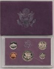 Rare Old 1986 US Mint Coin Collection QUALITY PROOF Set Collectible Display Case — photo 2