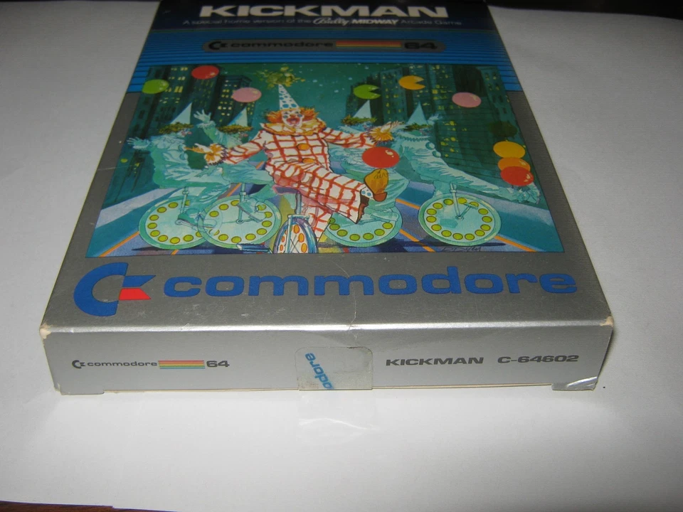 Bally Midway Kickman (Commodore 64, 1982) Arcade Classic Pacman New Unopened C64 - Image 3 of 4