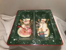 Susan Winget Christmas Divided Dish