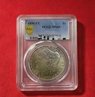 1890-CC Morgan Dollar PCGS Graded Carson City Silver Coin One Dollar $1
