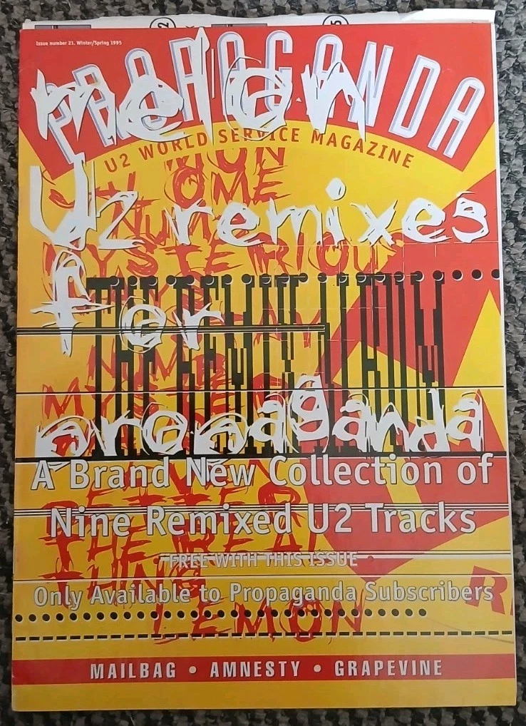 u2 propaganda products for sale | eBay UK